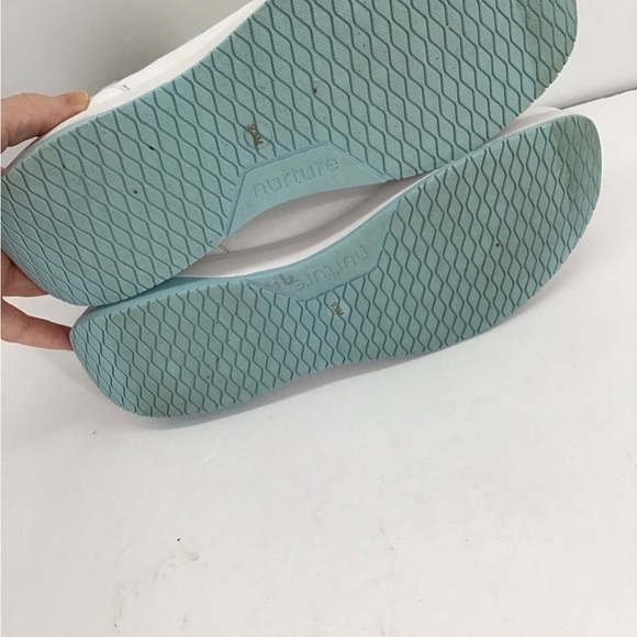 Nurture Response Women’s Lace-Up Comfort Athletic Walking Sneaker White Size 9 - Picture 7 of 10